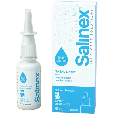 Nasal Spray, Saline Solution for Children 2+ years