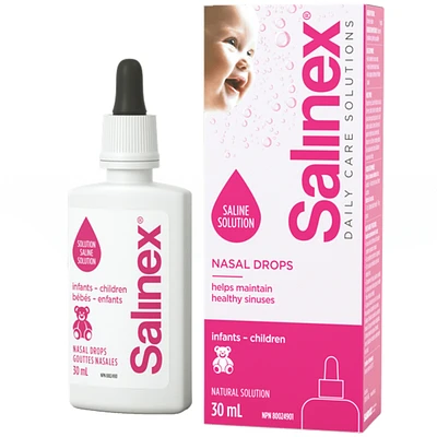 Nasal Drops, Saline Solution Infants/Children