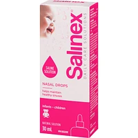 Nasal Drops, Saline Solution Infants/Children