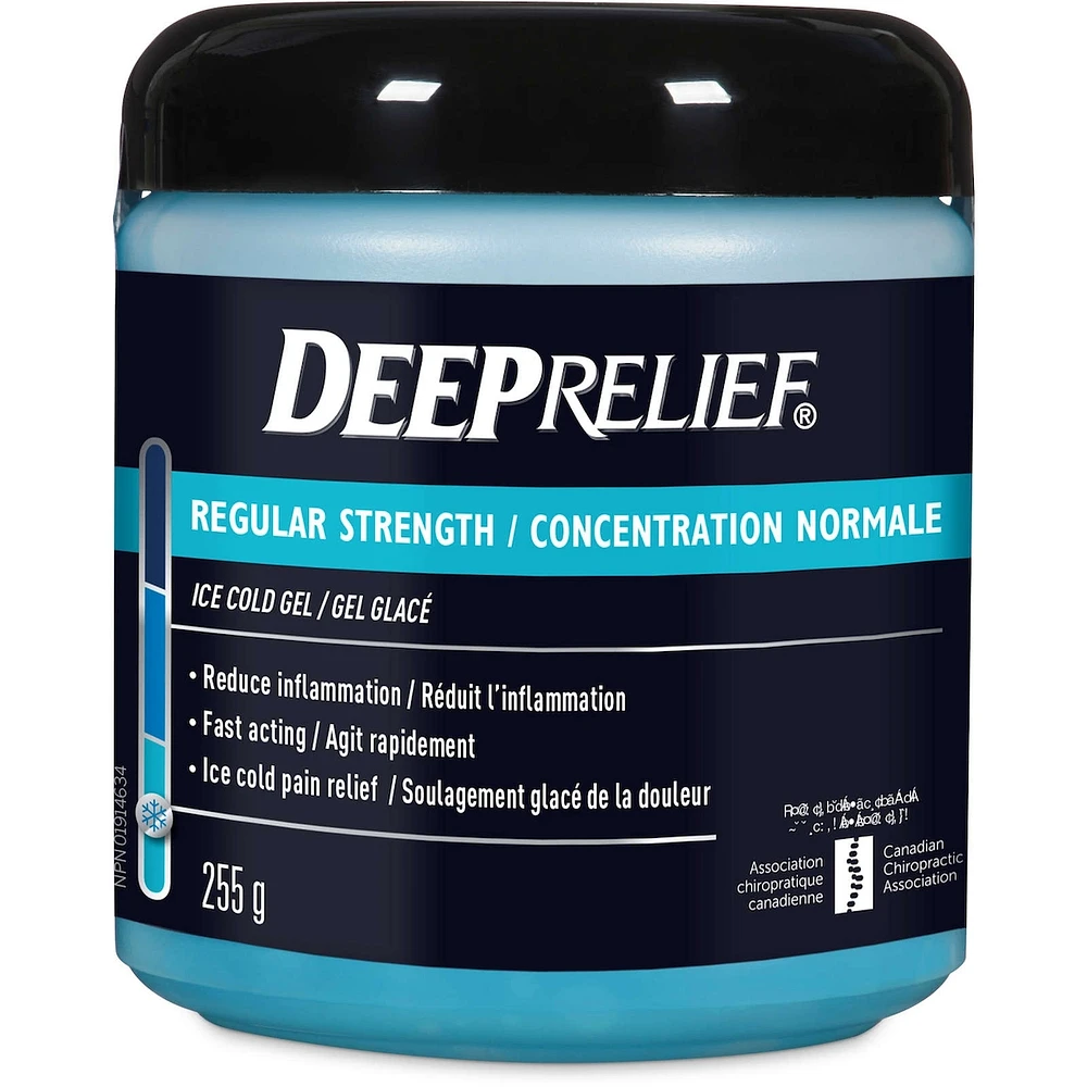 Ice Gel, Muscle and Joint Pain Relief, Reduces Inflammation