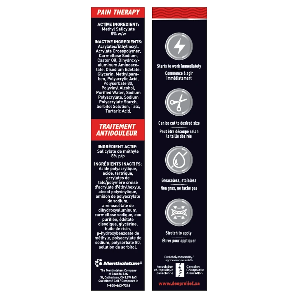 Warming Heat Pain Relief Patch, Extra Strength, Helps Relieve Backaches & Muscle Pain