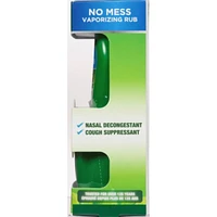 No Mess Natural Menthol Rub Roll On, Vapourizing Rub, Cough Suppressant & Nasal Decongestant