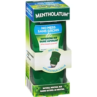 No Mess Natural Menthol Rub Roll On, Vapourizing Rub, Cough Suppressant & Nasal Decongestant