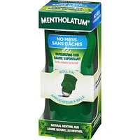 No Mess Natural Menthol Rub Roll On, Vapourizing Rub, Cough Suppressant & Nasal Decongestant