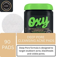 Tampons anti-acné nettoyants en profondeur avec acide salicylique, pour l'acné tenace, pour les points noirs et les pores visibles