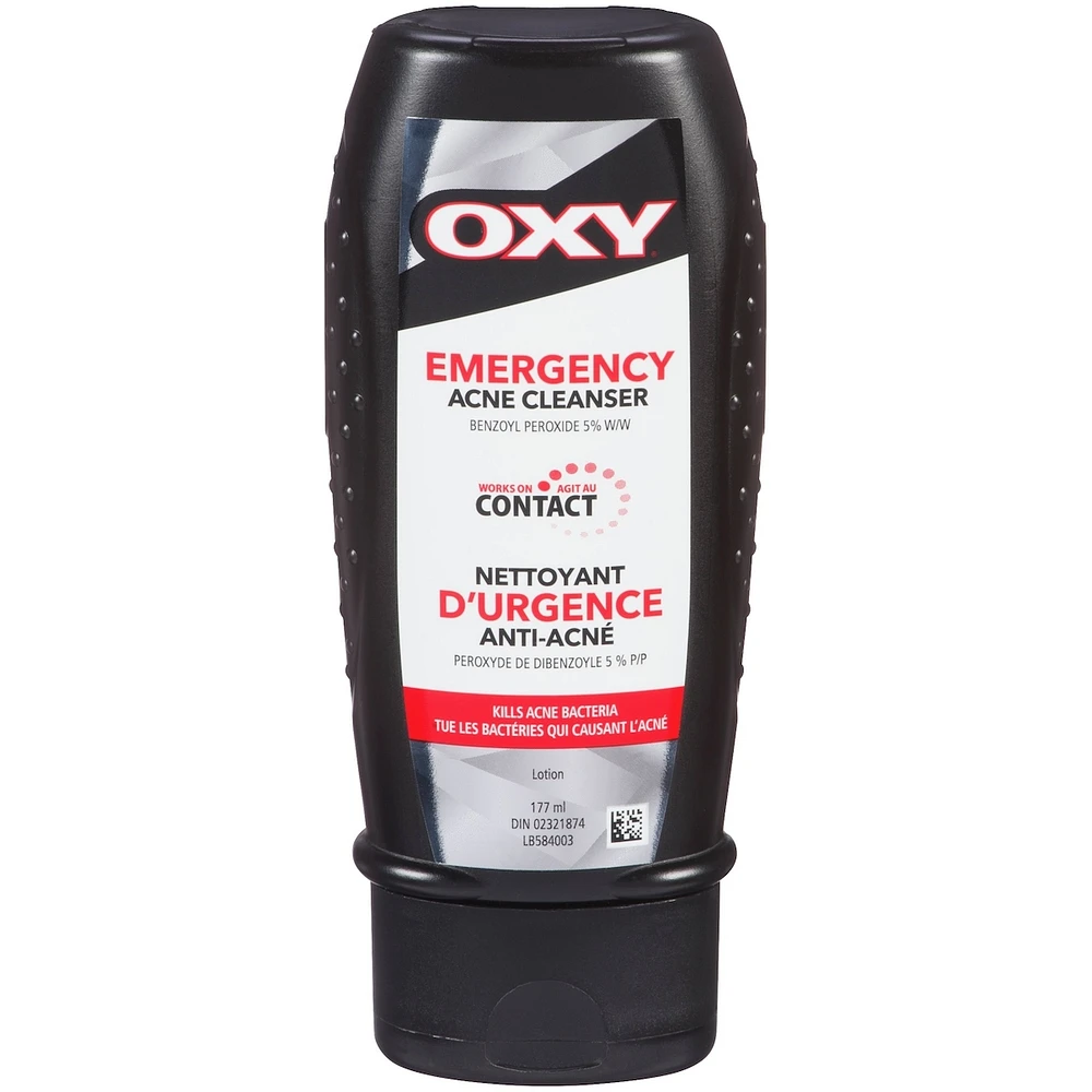 Emergency Acne Vanishing Facial Cleanser - 5% Benzoyl Peroxide – Stubborn Acne Control - Helps Treat, and Prevent Breakouts – Allows Skin to Heal - Fragrance Free - Dermatologist Tested