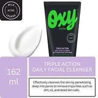 Triple Action Daily Facial Cleanser with Salicylic Acid, For Mild Acne, For Frequent Recurring Breakouts