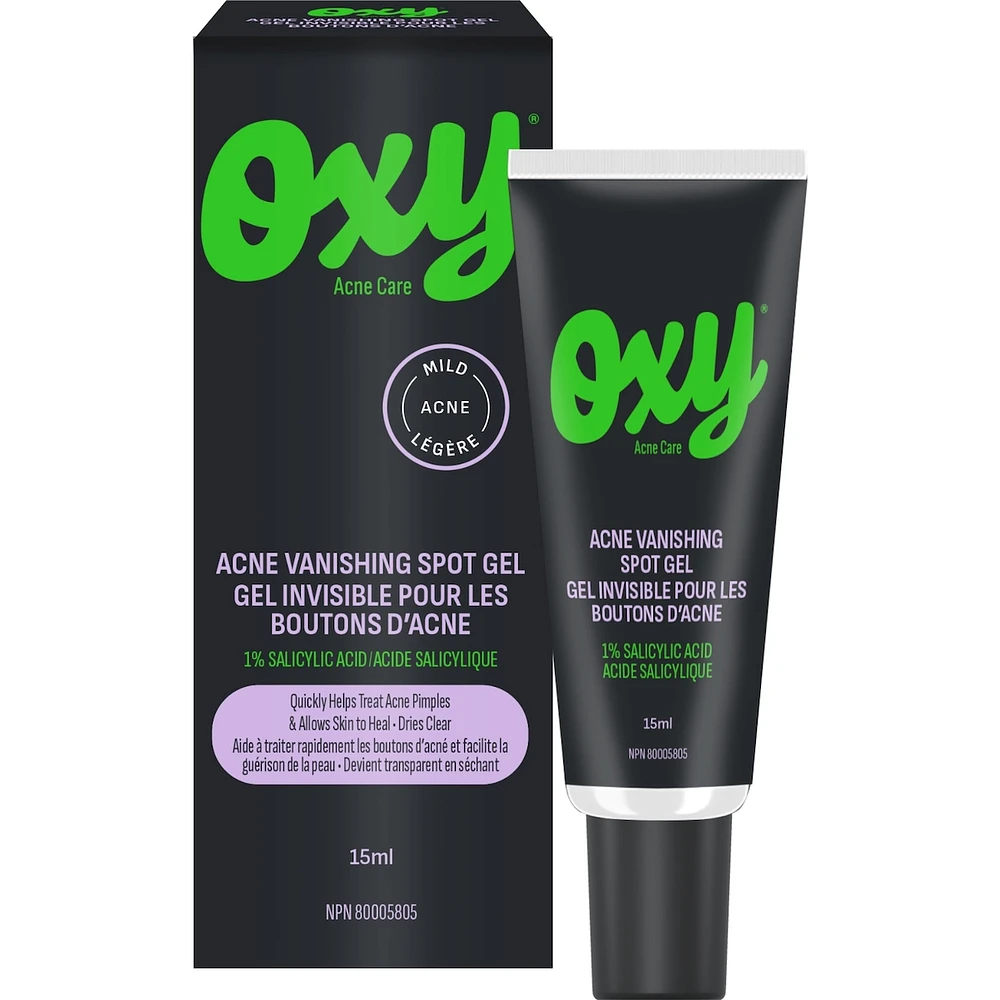 Emergency Acne Vanishing Spot Gel Treatment with Salicylic Acid, For Inflamed Acne