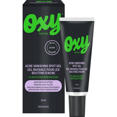 Emergency Acne Vanishing Spot Gel Treatment with Salicylic Acid, For Inflamed Acne