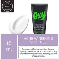 Emergency Acne Vanishing Spot Gel Treatment with Salicylic Acid, For Inflamed Acne