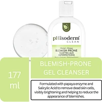 CLEAN Blemish-Prone Facial Cleanser with Salicylic Acid and Hyaluronic Acid, Paraben-Free, Soap-Free, Mineral Oil Free