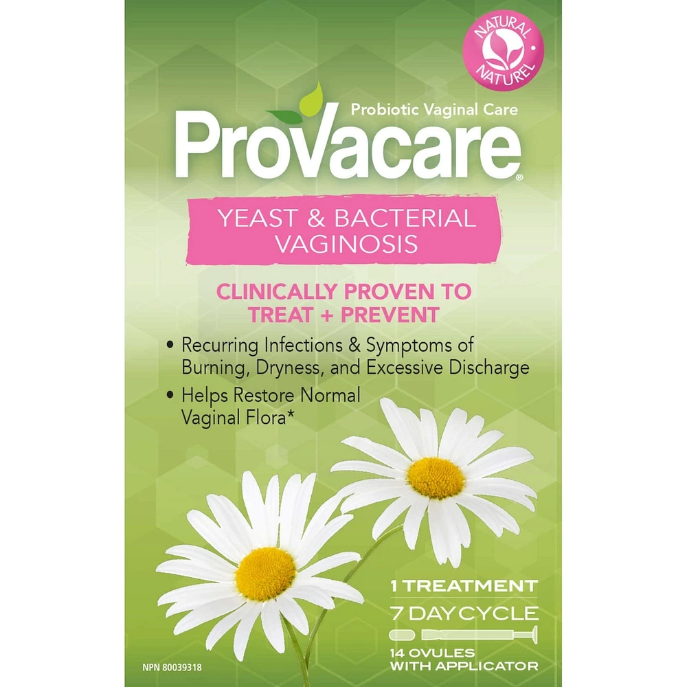 Probiotic Vaginal Care, Natural Treatment for Vaginal Yeast and/or Bacterial Infection