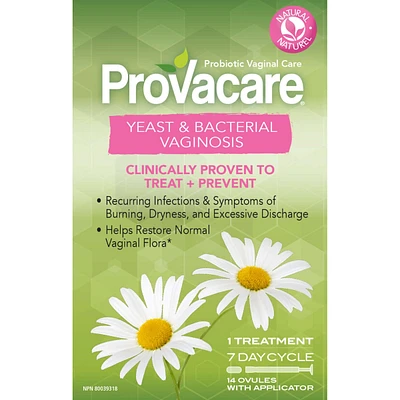 Probiotic Vaginal Care, Natural Treatment for Vaginal Yeast and/or Bacterial Infection
