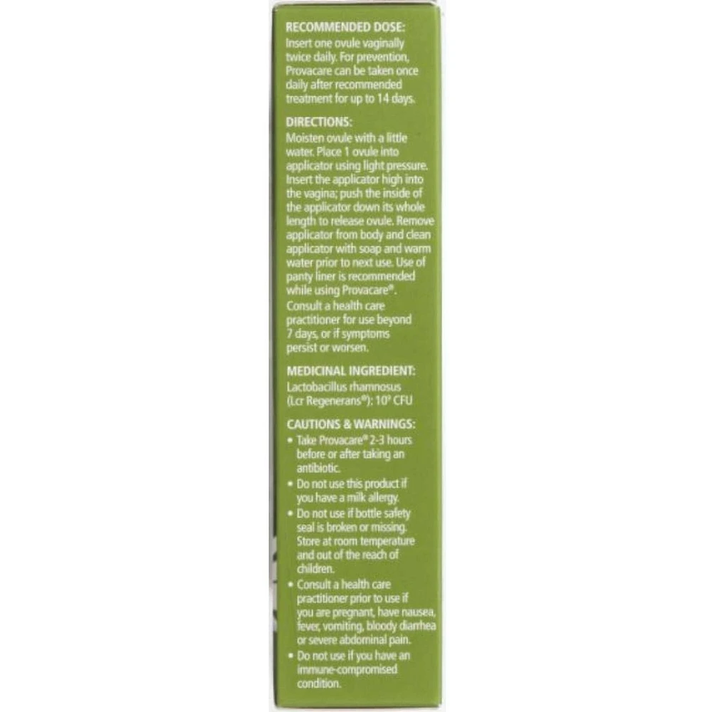 Probiotic Vaginal Care, Natural Treatment for Vaginal Yeast and/or Bacterial Infection