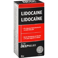 Lidocaine By Deep Relief, Numbing Pain Relief Gel