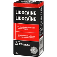 Lidocaine By Deep Relief, Numbing Pain Relief Gel
