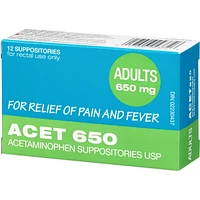 ACET 650mg Suppositories