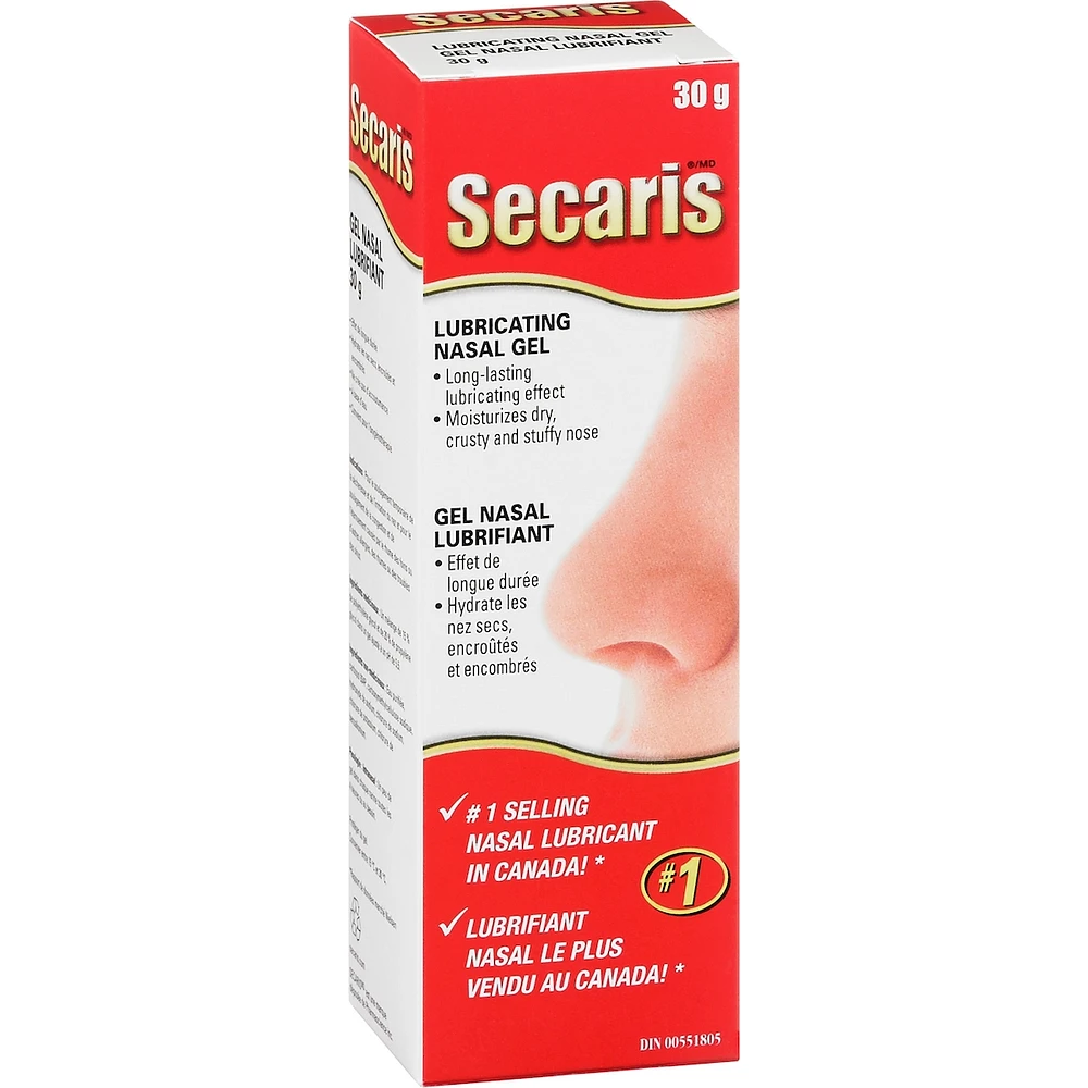 Secaris Lubricating Nasal Gel