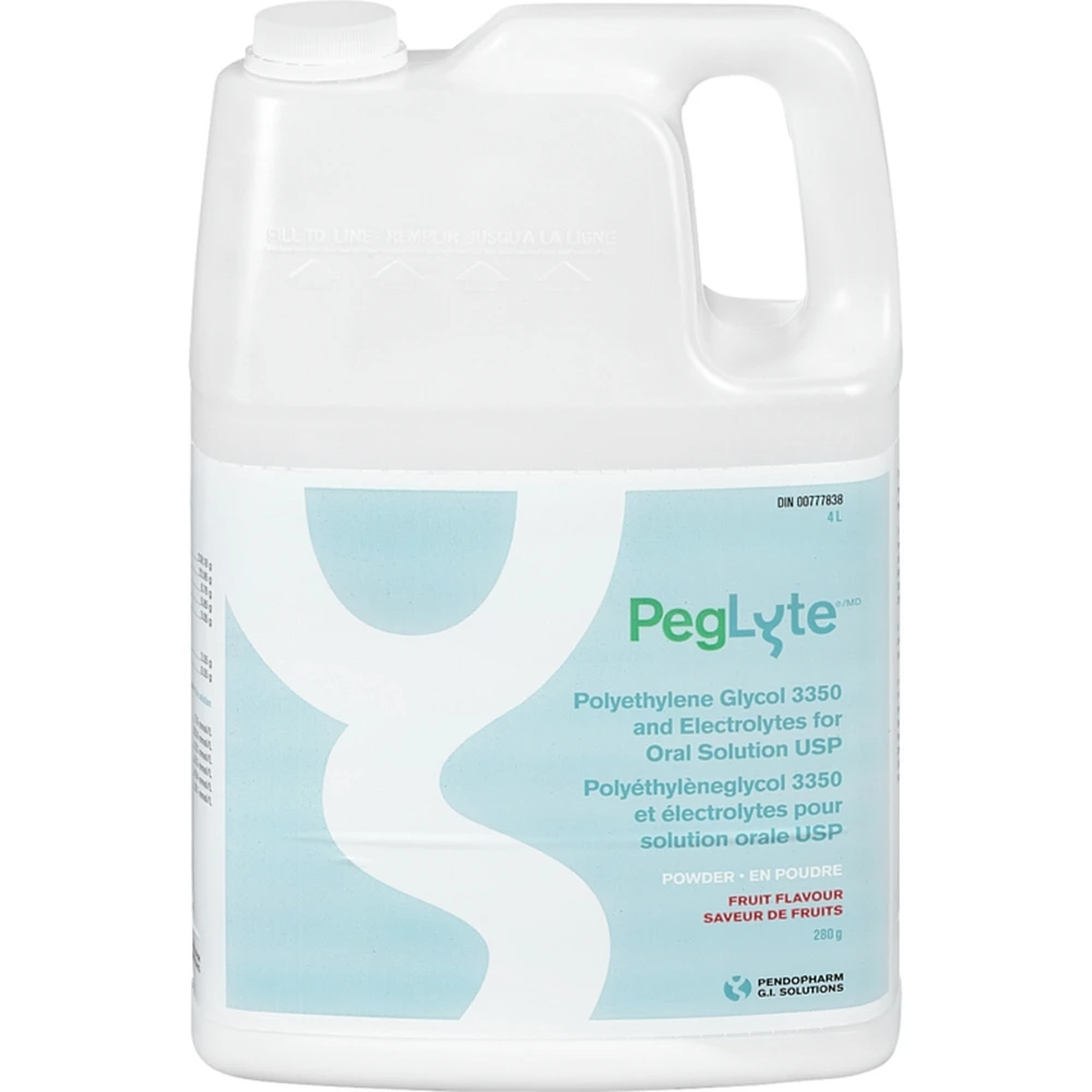 Peglyte en poudre, saveur de fruits