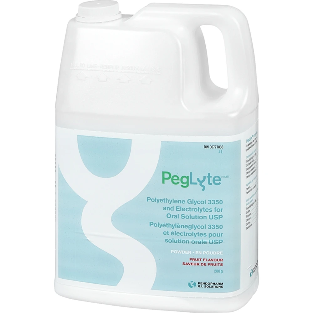Peglyte en poudre, saveur de fruits
