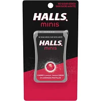 Minis No Sugar Added Cherry Flavour Cough Drops