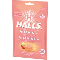 Vitamin C Strawberry Lemonade Flavour Cough Lozenges