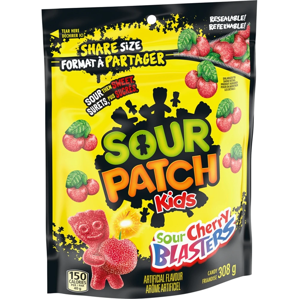 Sour Patch Kids, Cherry Blasters, Gummy Candy, Sour Candy, Sharing Size