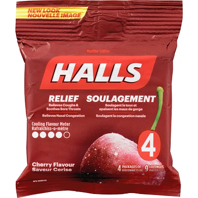 Halls Relief Mentho-lyptus Cherry Flavour