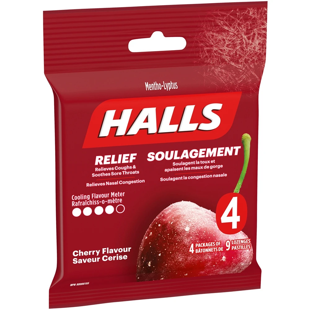 Halls Relief Mentho-lyptus Cherry Flavour