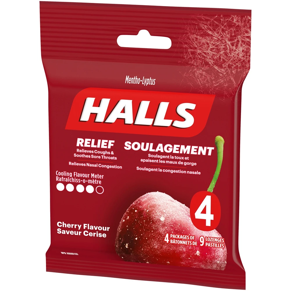 Halls Relief Mentho-lyptus Cherry Flavour