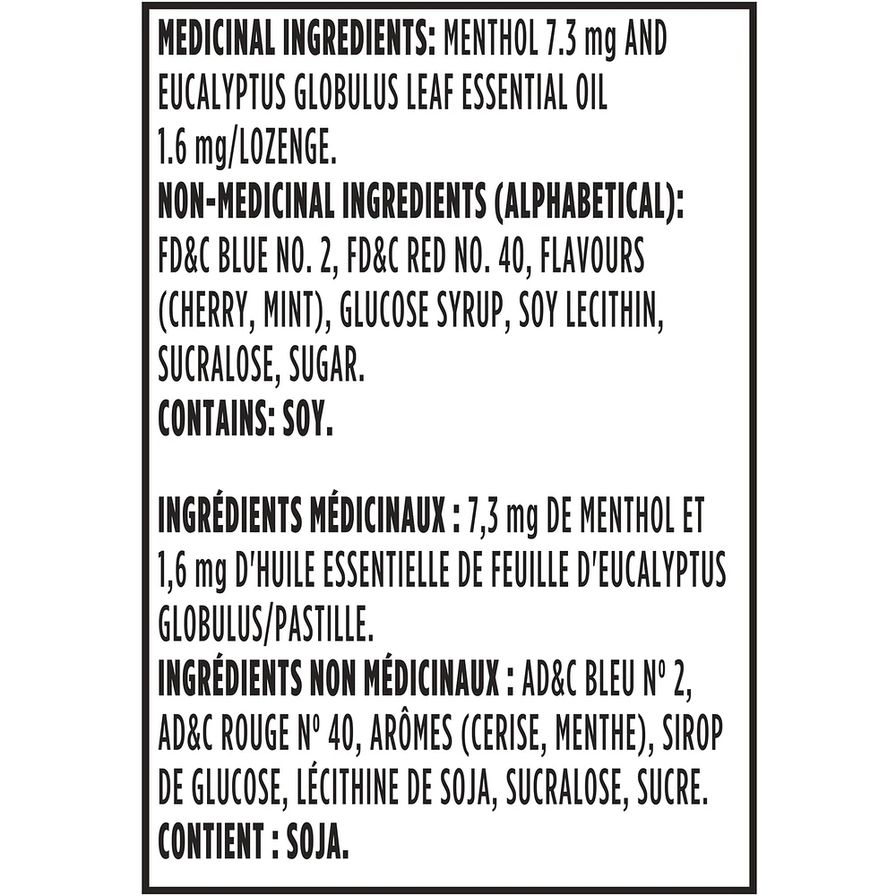 Halls Relief Mentho-lyptus Cherry Flavour