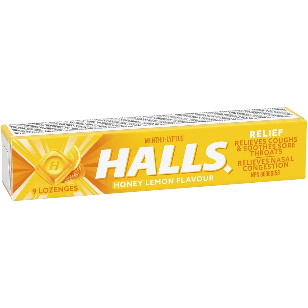 Lozenges Mentho-Lyptus Honey Lemon Flavour