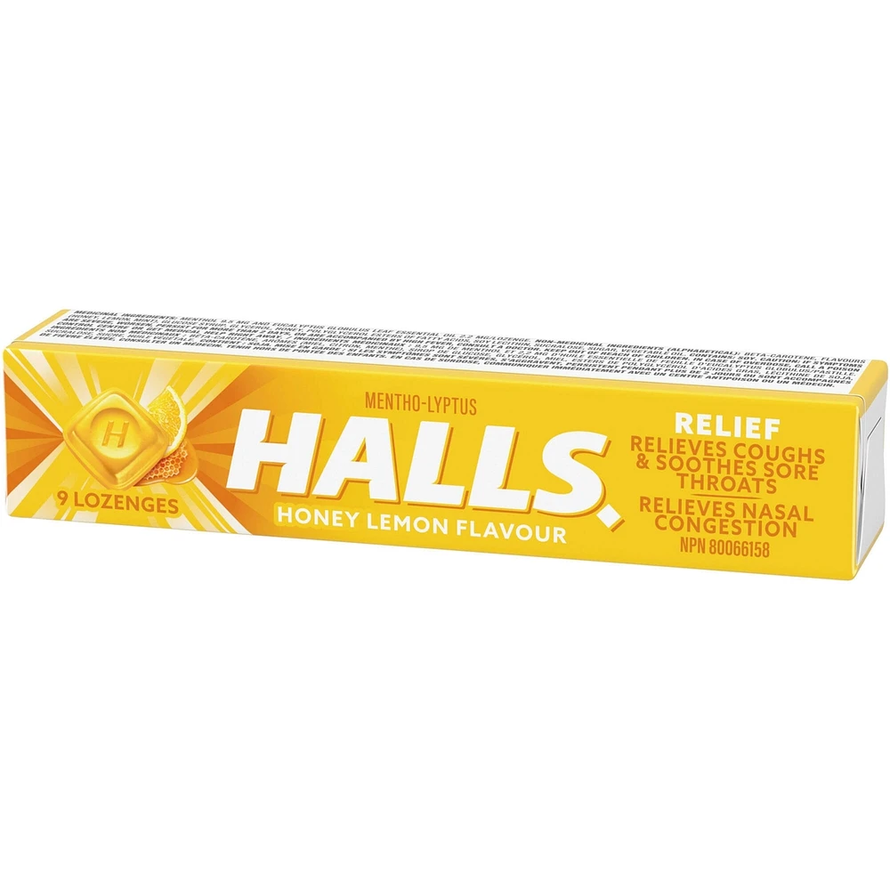Lozenges Mentho-Lyptus Honey Lemon Flavour