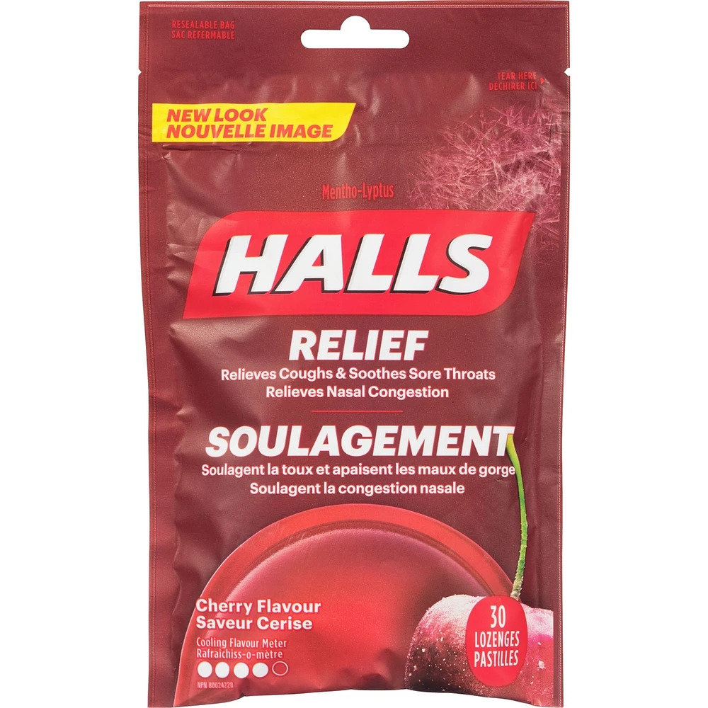 Halls Relief Mentho-lyptus Cherry Flavour