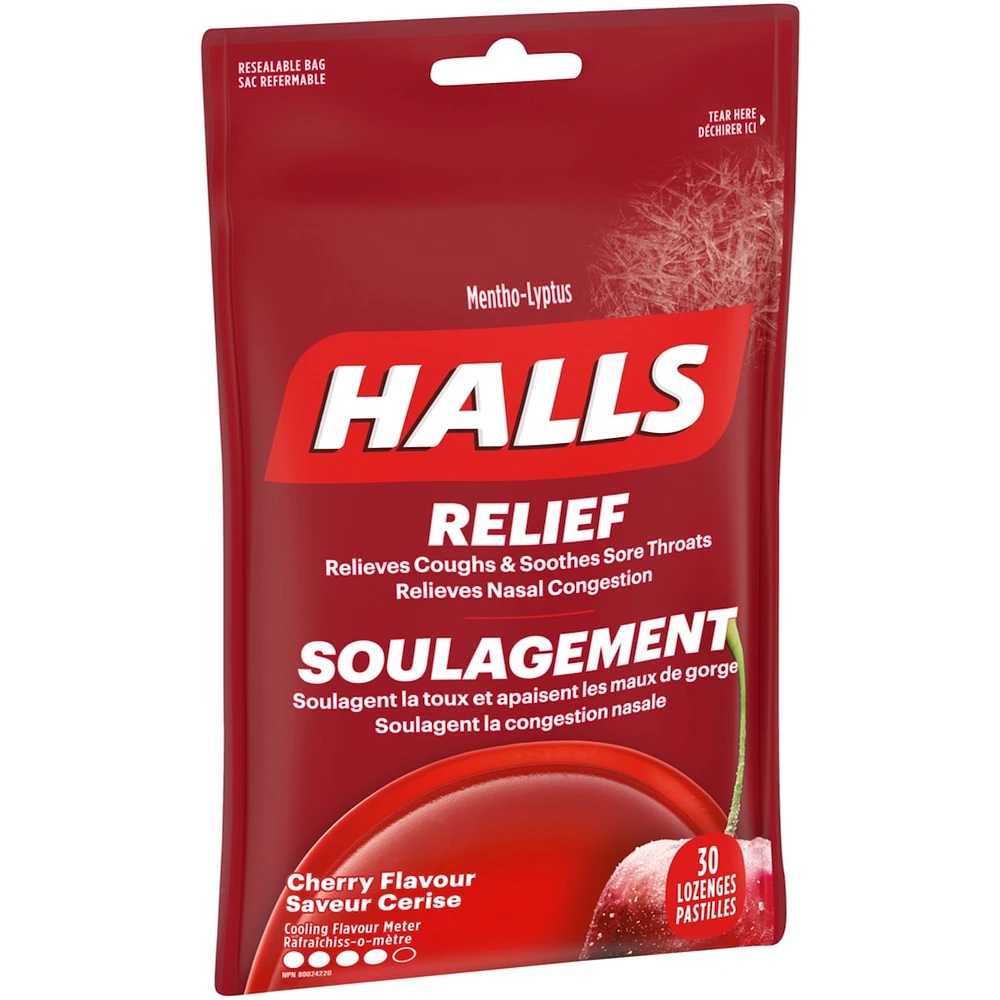 Halls Relief Mentho-lyptus Cherry Flavour