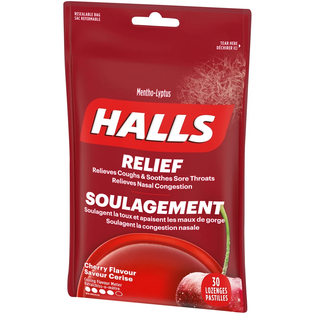 Halls Relief Mentho-lyptus Cherry Flavour