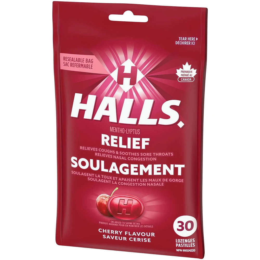 Halls Relief Mentho-lyptus Cherry Flavour
