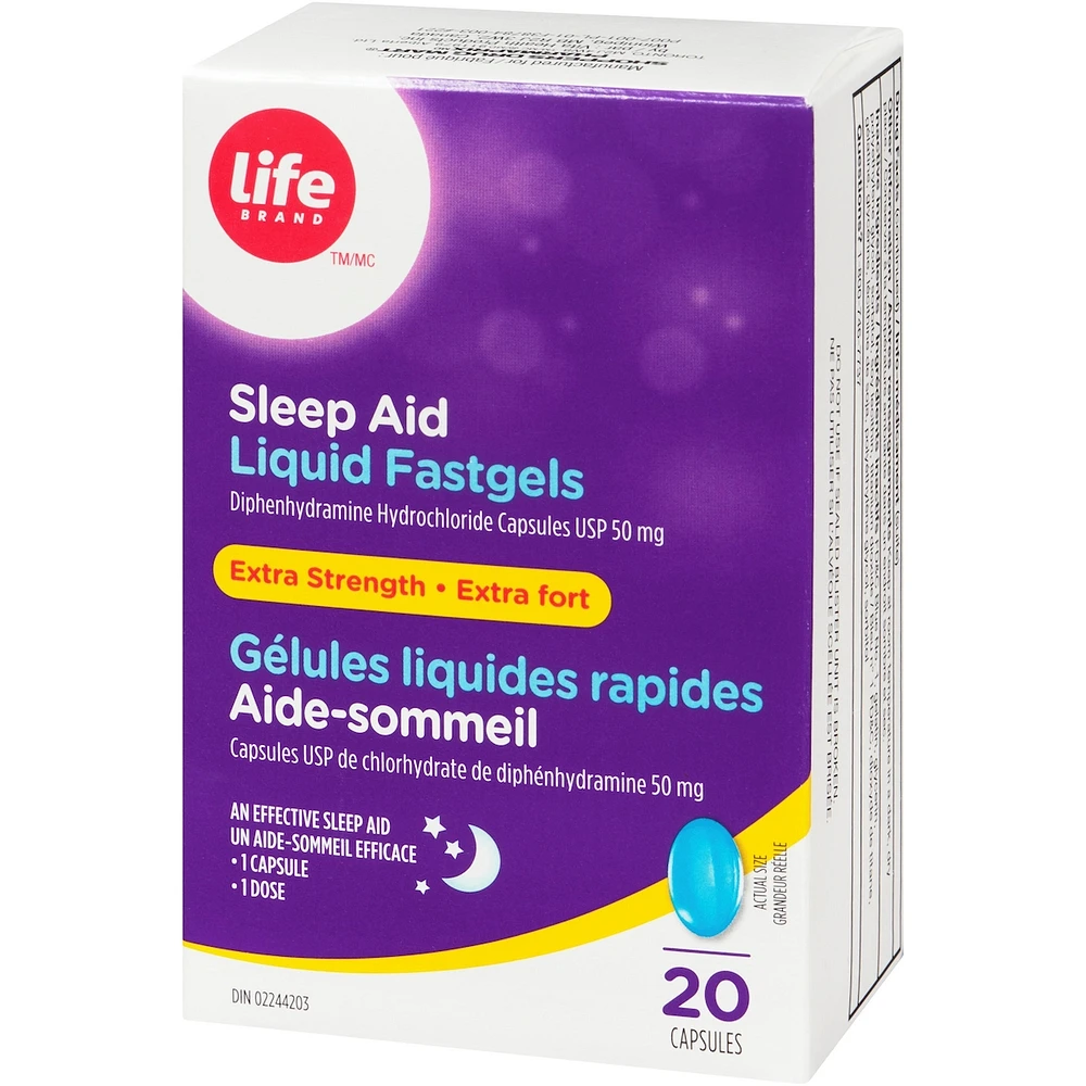 LB Sleep and XSTR Fast Gels