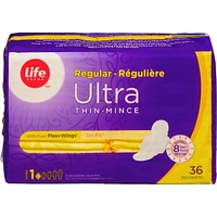 Life Ultra Thin Regular With Flexi-Wings