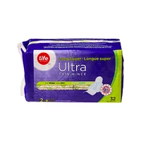 Life Ultra Thin Long Super With Flexi-Wings