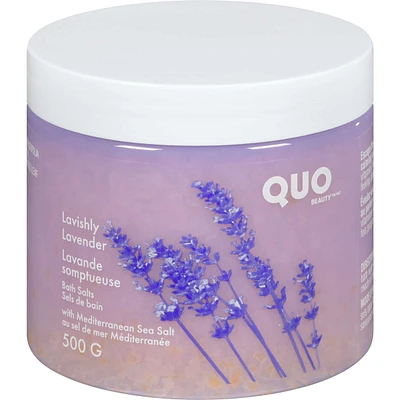 Lavishly Lavender Bath Salts  - with Mediterranean Sea Salt