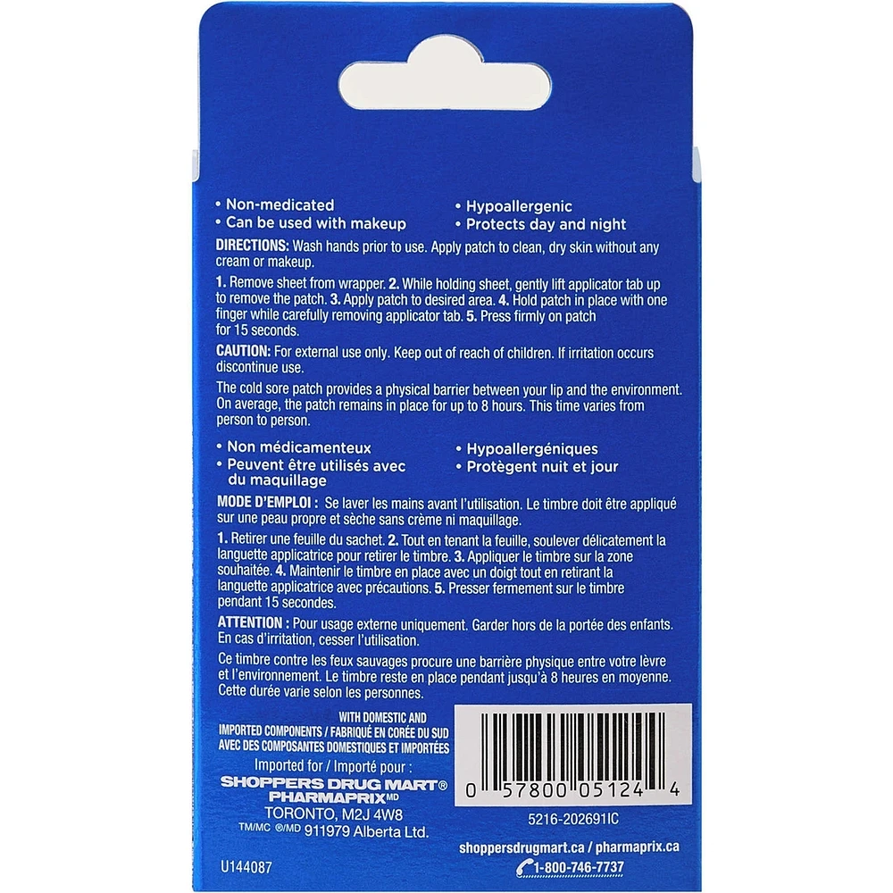 Invisible Cold Sore Patches
