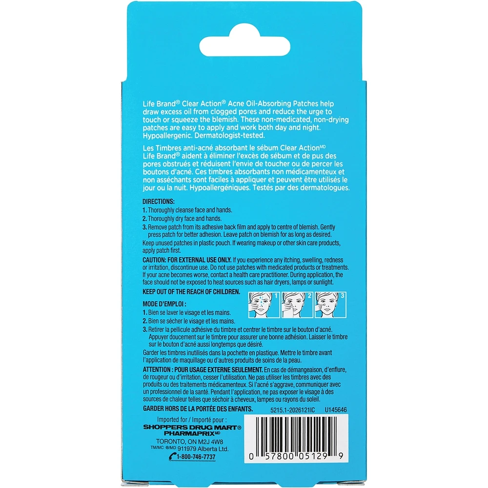 Acne Oil-Absorbing Patches
