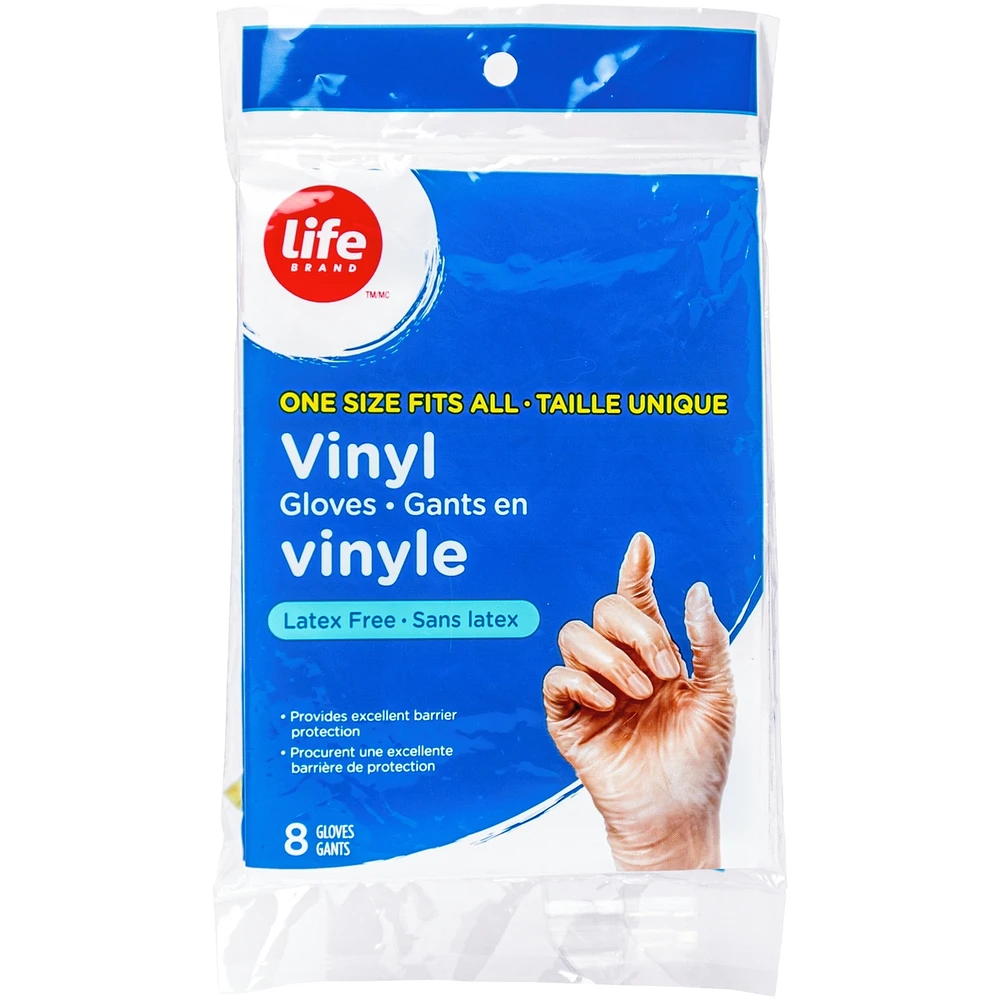 Vinyl gloves