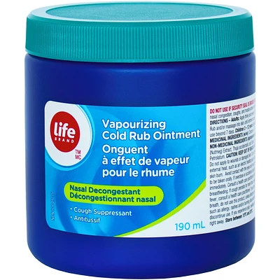 LB Vapo Cold Rub Ointment