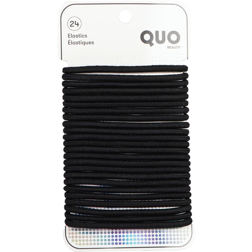 24pk Thick Elastics Blk