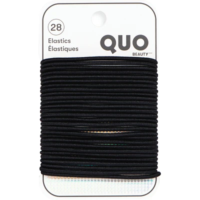 28pk Thin Elastics Blk