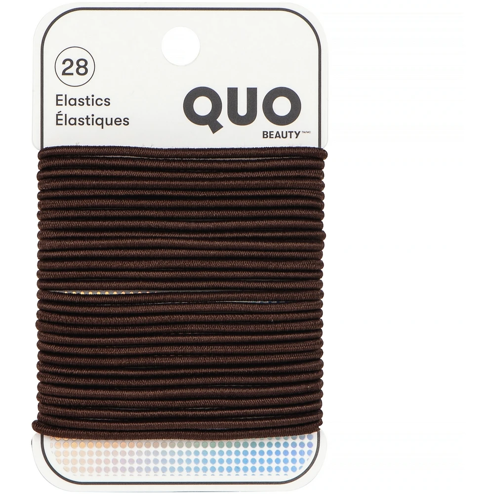28pk Thin Elastics Brn