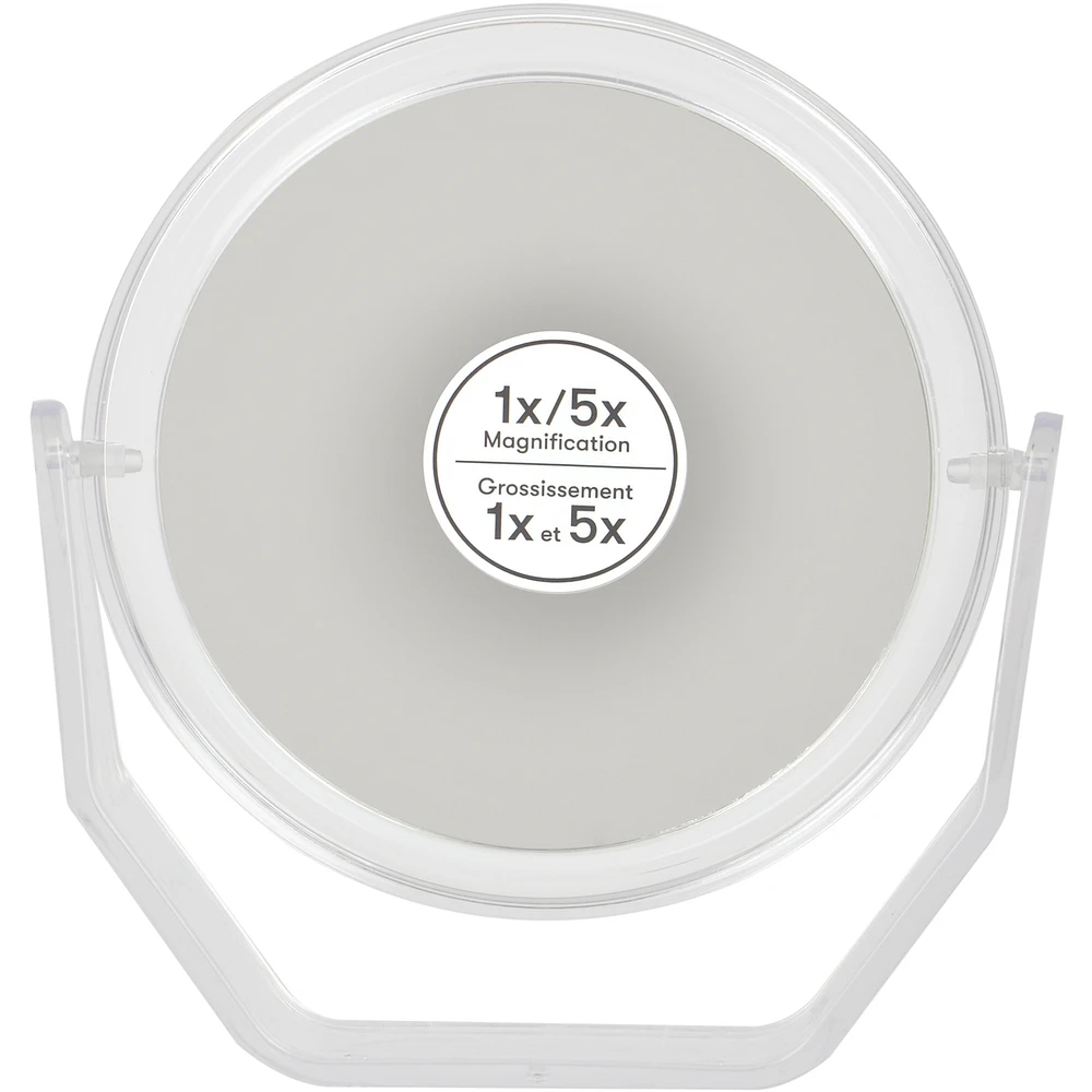 Dbl Side Round Mirror