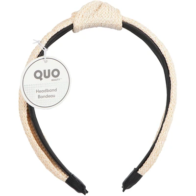 Basketweave Topknot Headband